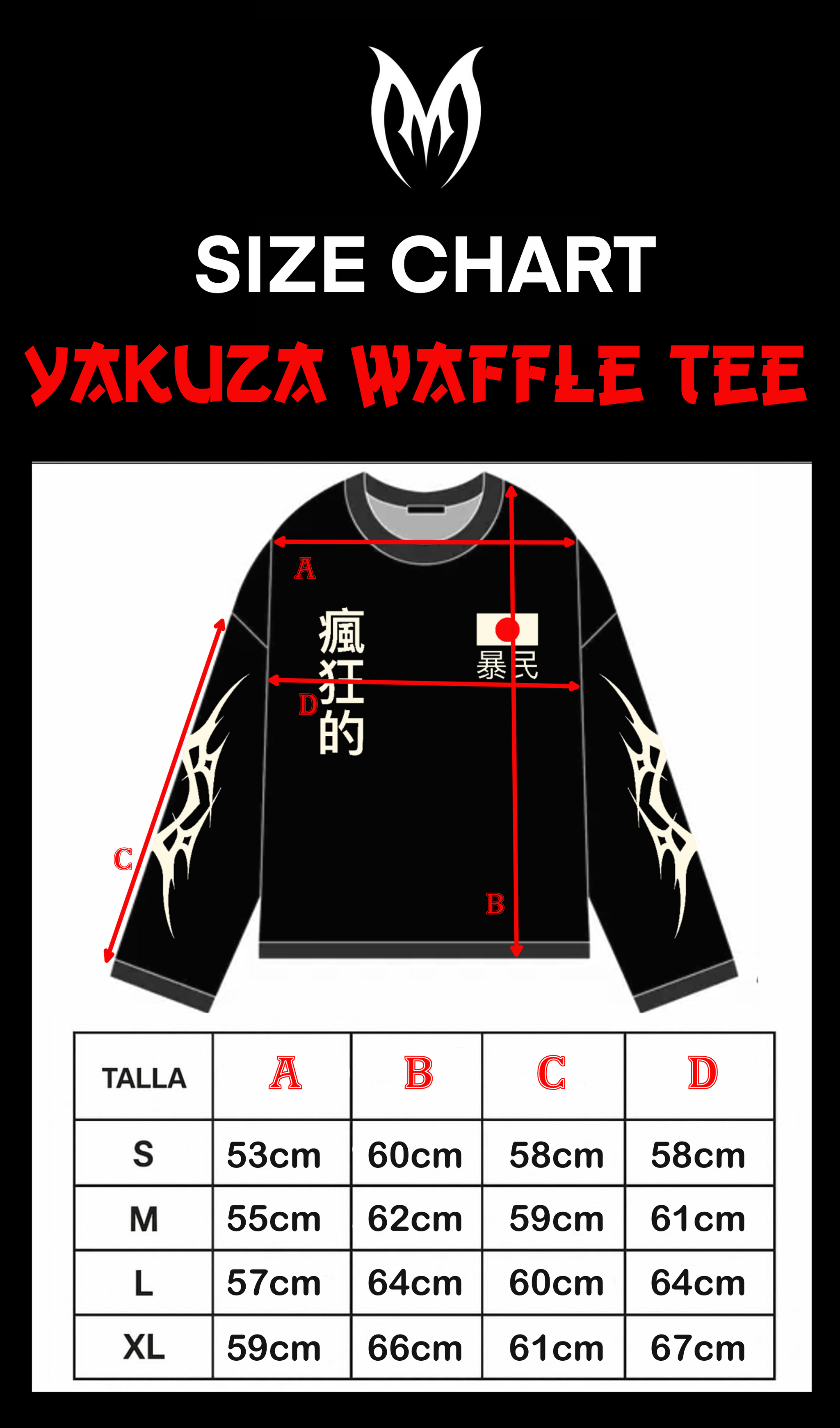 YAKUZA WAFFLE TEE